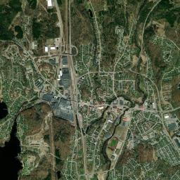 Olofström High Resolution Satellite Map