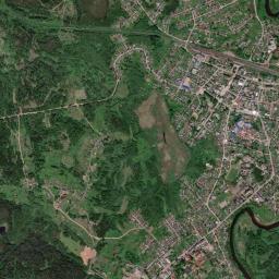 Zapadnaya Dvina High Resolution Satellite Map
