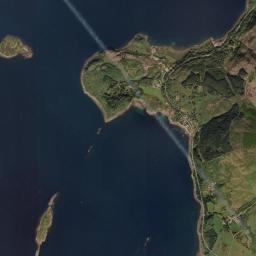 A816, Oban, Argyll and Bute PA34, UK Satellite Map