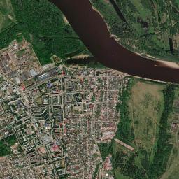 Vyatskiye Polyany High Resolution Satellite Map