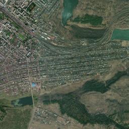 Ilanskiy High Resolution Satellite Map