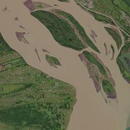 Ust’-Kamchatsk Staryy High Resolution Satellite Map