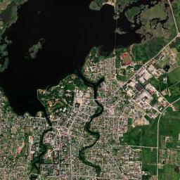 Geografiska Karte Birzi Lietuva Birzai Map N All Com