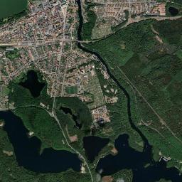 Silkeborg High Resolution Satellite Map