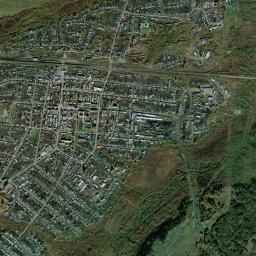 Tyazhinskiy High Resolution Satellite Map