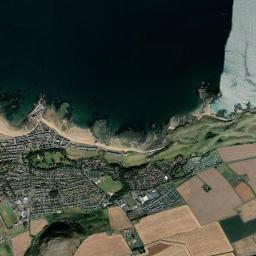 North Berwick High Resolution Satellite Map