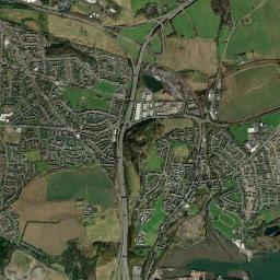 Inverkeithing High Resolution Satellite Map