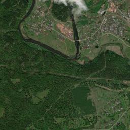 Nyazepetrovskiy Rayon High Resolution Satellite Map