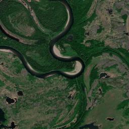 Severo-Baykal’skiy Rayon High Resolution Satellite Map