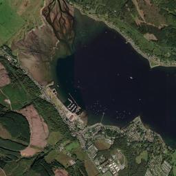 High Road, Sandbank, Argyll and Bute PA23, UK Satellite Map