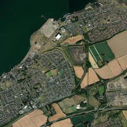 Prestonpans High Resolution Satellite Map