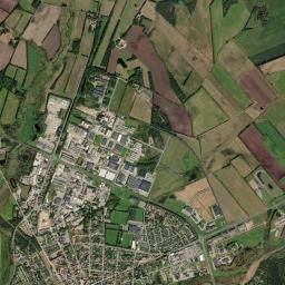 Skjern High Resolution Satellite Map
