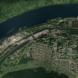 Divnogorsk High Resolution Satellite Map