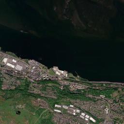 Castle Road, Port Glasgow, Inverclyde PA14 Satellite Map