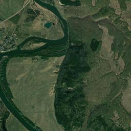 Mechetlinskiy Rayon High Resolution Satellite Map