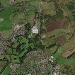 Glenmavis High Resolution Satellite Map