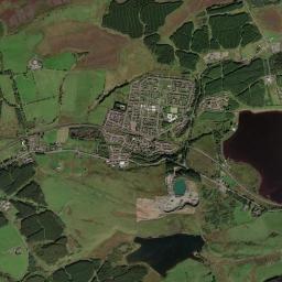 Caldercruix High Resolution Satellite Map