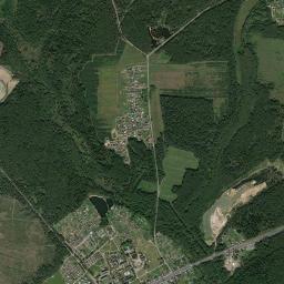 Malaya Dubna High Resolution Satellite Map