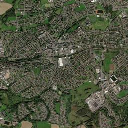 Airdrie High Resolution Satellite Map