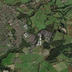 North Lanarkshire High Resolution Satellite Map