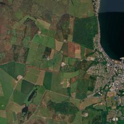 Isle of Bute High Resolution Satellite Map