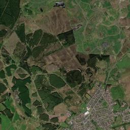 Fauldhouse High Resolution Satellite Map