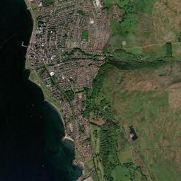 Largs High Resolution Satellite Map