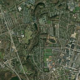 Lyngby-Tårbæk Kommune High Resolution Satellite Map