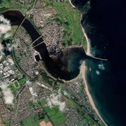 Berwick-Upon-Tweed High Resolution Satellite Map