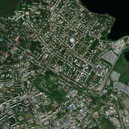 Ozersk High Resolution Satellite Map
