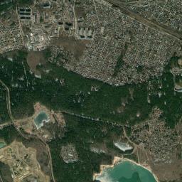 Kupavna High Resolution Satellite Map