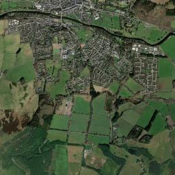 Peebles High Resolution Satellite Map