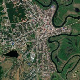 Kazanskoye High Resolution Satellite Map