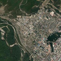 Severobaykal’sk High Resolution Satellite Map