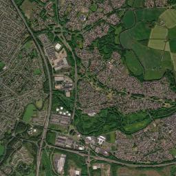 Dreghorn High Resolution Satellite Map