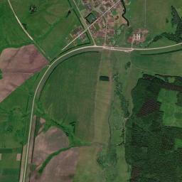 Mishkinskiy Rayon High Resolution Satellite Map