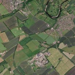 Saint Boswells High Resolution Satellite Map