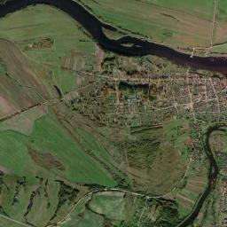 Dzisna High Resolution Satellite Map