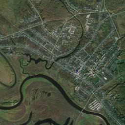 Ust’-Tarka High Resolution Satellite Map