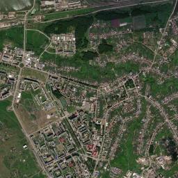 Sharypovo High Resolution Satellite Map