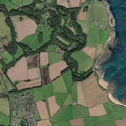 Longhoughton High Resolution Satellite Map