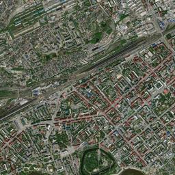 Kurgan High Resolution Satellite Map