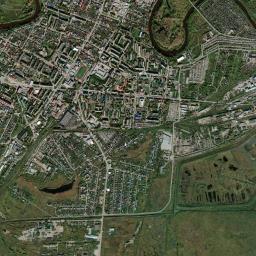 Kuybyshev High Resolution Satellite Map