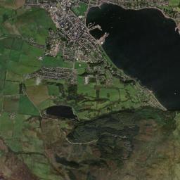 Campbeltown High Resolution Satellite Map