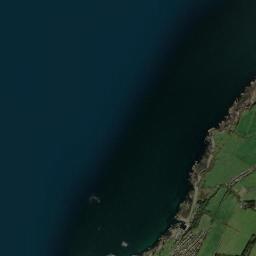 Aerial view of Dunure