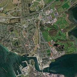 Korsør High Resolution Satellite Map