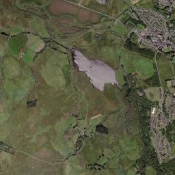 Dalmellington High Resolution Satellite Map