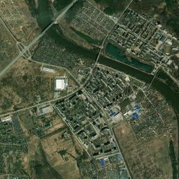 Voskresensk High Resolution Satellite Map