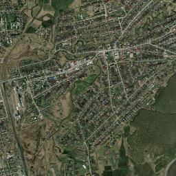 Uzhur High Resolution Satellite Map