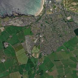 Portrush High Resolution Satellite Map